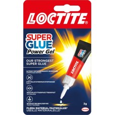 Superlim, universallim, Loctite Super Glue Power Gel, 3 gram
