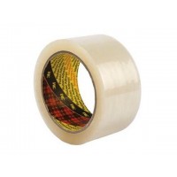 Packtejp 3M Scotch 309 38mm x 66m, Transparent/Genomskinlig/Klar 6/fp