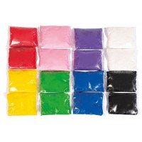 Lättlera, lufttorkande, 8 färger x 120 gram