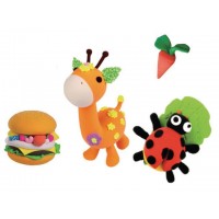 Lättlera, lufttorkande, 8 färger x 120 gram