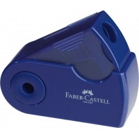 Pennvässare Faber-Castell Sleeve Mini sharpener box, enkel, Blå