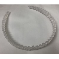 Diadem/Tiara för egen dekoration, plast, 10 tiaror/fp Diadem/Tiara för egen dekoration, plast, 10 tiaror/fp