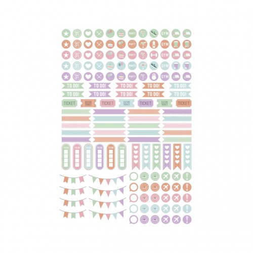 Stickers / Klistermärken för kalender. Papperix Calendar Planner Mia, 2 ark/fp (294 etiketter) Stickers / Klistermärken för kalender. Papperix Calendar Planner Mia, 2 ark/fp (294 etiketter)