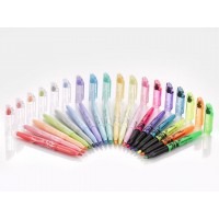 Överstrykningspenna Pilot Frixion Light Standard, Medium, 6 färger/fp