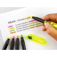 Överstrykningspenna Pilot Frixion Light Standard, Medium, 6 färger/fp