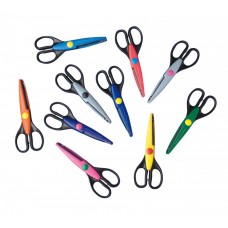 Mönstersaxar/dekorsaxar, 16cm, 10 olika mönster/fp