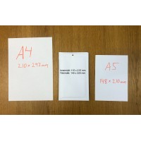 Bubbelpåse / Luftbubbelpåse, 115x215mm, Vit 200/fp