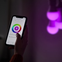 Smart lampa, WiFi, Hombli Smart Bulb E14, LED, RGB & CCT, 4,5W, Dimbar, Multifärg
