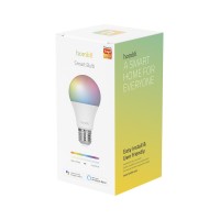 Smart lampa, WiFi, Hombli Smart Bulb E27, LED, RGB & CCT, 9W, Dimbar, Multifärg Smart lampa, WiFi, Hombli Smart Bulb E27, LED, RGB & CCT, 9W, Dimbar, Multifärg