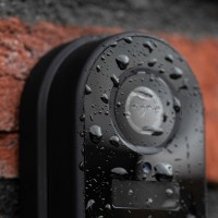 Smart dörrklocka med kamera, WiFi, Hombli Smart Doorbell 2, batteridriven, Svart