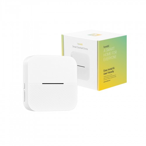 Smart ringklocka till dörrklocka, WiFi, Hombli Doorbell Chime (EU), Vit