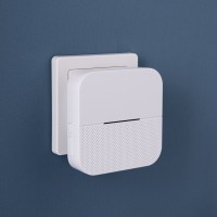 Smart dörrklocka med kamera + rinklocka, WiFi, Hombli Smart Doorbell 2 + Chime, batteridriven, Vit