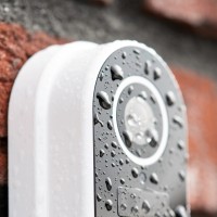 Smart dörrklocka med kamera + rinklocka, WiFi, Hombli Smart Doorbell 2 + Chime, batteridriven, Vit