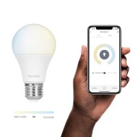 Smart lampa, WiFi, Hombli Smart Bulb E27, LED, CCT, 9W, Dimbar 2/fp