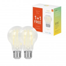Smart lampa, WiFi, Hombli Smart Bulb E27, LED, CCT, 7W, Dimbar, Retro Filament, med retrofilament 2/fp