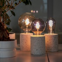 Smart lampa, WiFi, Hombli Smart Bulb Amber G95, E27, LED, CCT, 5,5W, Dimbar, Retro Filament, med retrofilament