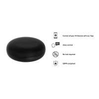 Smart Universalfjärrkontroll, WiFi, IR, Hombli Smart IR Remote Control, Svart Smart Universalfjärrkontroll, WiFi, IR, Hombli Smart IR Remote Control, Svart