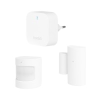 Sensorer-kit, rörelsesensor, kontaktsensor, brygga, WiFi, Bluetooth, Hombli Smart Sensor Starter Kit, Vit