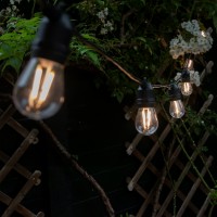 Förlängning: Smart utomhusbelysning, WiFi, Hombli Smart Outdoor Light String Extension, Dimbar, 5m (10 lampfästen, + 10 lampor) Förlängning: Smart utomhusbelysning, WiFi, Hombli Smart Outdoor Light String Extension, Dimbar, 5m (10 lampfästen, + 10 lampor)