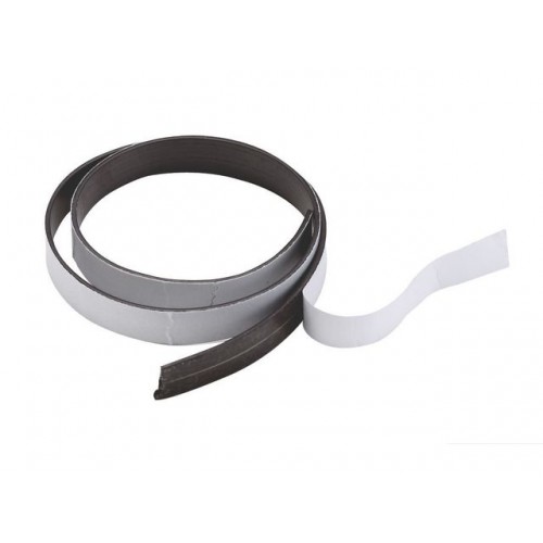 Magnettejp / Magnetband, magnetisk tejp, 5m x 12,5mm, 1 rulle/fp Magnettejp / Magnetband, magnetisk tejp, 5m x 12,5mm, 1 rulle/fp