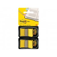 Märkflik Post-it Index 1/1" (25,4x43,2mm) 680-Y2EU, Gul, dubbelpack, 2x50 flikar/fp Märkflik Post-it Index 1/1" (25,4x43,2mm) 680-Y2EU, Gul, dubbelpack, 2x50 flikar/fp