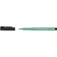 Skiss- & ritpenna Faber-Castell PITT Artist Pen Metallic Green/Grön (294) 1/fp