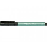 Skiss- & ritpenna Faber-Castell PITT Artist Pen Metallic Green/Grön (294) 1/fp