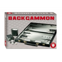 Backgammon sällskapsspel/brädspel Piatnik 37,5cm i väska Backgammon sällskapsspel/brädspel Piatnik 37,5cm i väska