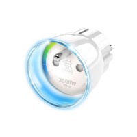 Strömbrytare/Plug In Relä, Z-Wave Plus, Fibaro Smart Wall Plug, modell F (EU), 11A, Vit Strömbrytare/Plug In Relä, Z-Wave Plus, Fibaro Smart Wall Plug, modell F (EU), 11A, Vit
