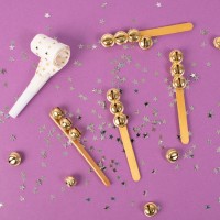 Mässingsbjällror, 2 storlekar (20 & 30 mm), 20/fp