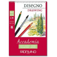 Ritset: Teckningsblock spiral A4 200g, 30 blad + Pennset Faber-Castell Graphite Sketch Set Goldfaber