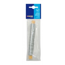 Metalltråd, 0,5mm, 50 meter, Silvergrå Metalltråd, 0,5mm, 50 meter, Silvergrå