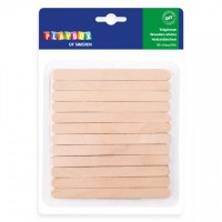 Träpinnar, "glasspinnar", 110x10mm, ofärgade, 96/fp