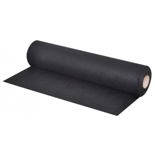 Filtrulle, Hobbyfilt, Dekorationsfilt, 45cm x 5m, Svart
