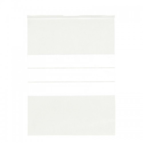 Blixtlåspåsar/Zippåsar 120x170mm, 50 micron, utan hål, med skrivfält 100/fp