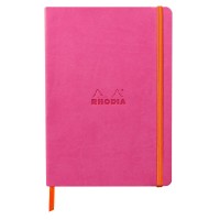 Anteckningsbok Rhodia Rhodiarama Softcover A5 DOT GRID (Prickmönstrat) 90g, 80 blad, Fuchsia Anteckningsbok Rhodia Rhodiarama Softcover A5 DOT GRID (Prickmönstrat) 90g, 80 blad, Fuchsia