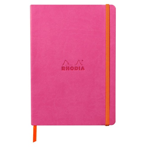 Anteckningsbok Rhodia Rhodiarama Softcover A5 DOT GRID (Prickmönstrat) 90g, 80 blad, Fuchsia Anteckningsbok Rhodia Rhodiarama Softcover A5 DOT GRID (Prickmönstrat) 90g, 80 blad, Fuchsia