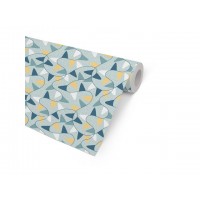 Presentpapper 57cm x 154m, 80g, Vimpel (barnmotiv), 7 kg, 154 m/rulle