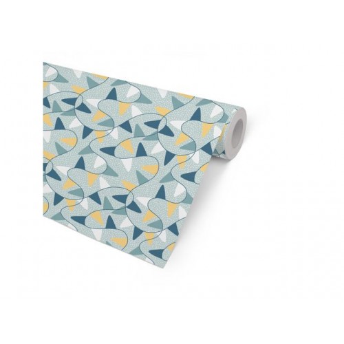 Presentpapper 57cm x 154m, 80g, Vimpel (barnmotiv), 7 kg, 154 m/rulle