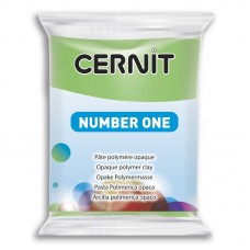 Cernit Number One modellera 56 gram, Light Green (611)