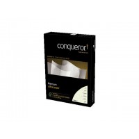Arkivpapper Conqueror A4 100g, Ohålat, Vattenmärke, Brilliant White, 500 ark/fp