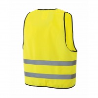 Reflexväst till barn, med dragkedja, Barn, XXS, 1-4 år, Gul 1/fp