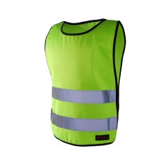 Reflexväst till barn, med kardborre & resår, Barn, XXS, 1-4 år, Grön 1/fp