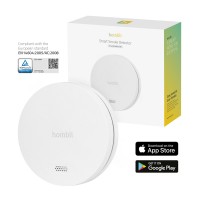 Brandvarnare, Röksensor / Rökdetektor, WiFi, Hombli Smart Smoke Detector, Vit