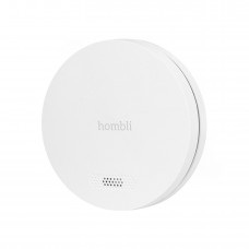 Smart brandvarnare, Röksensor/Rökdetektor, WiFi, Hombli Smart Smoke Detector, Vit