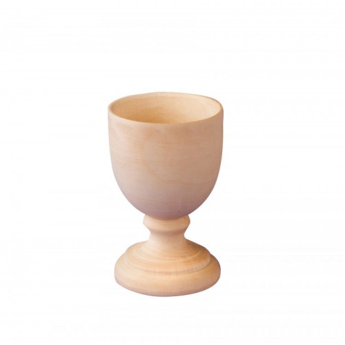 Äggkoppar, trä, höjd 65 mm, 20/fp äggkopp