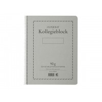 Kollegieblock A4, 90g, 70 blad Olinjerat 5/fp