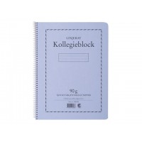 Kollegieblock A4, 90g, 70 blad Linjerat 5/fp