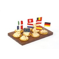 Partypinnar/Cocktailflaggor, flagga, Nations, 8cm, 50 flaggor/fp Partypinnar/Cocktailflaggor, flagga, Nations, 8cm, 50 flaggor/fp