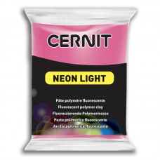 Cernit Neon Light modellera 56 gram, Neonrosa/Neon Fuchsia/Pink (922)